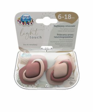 Симетрични залъгалки Canpol babies, PURE COLOR, 6-18м.