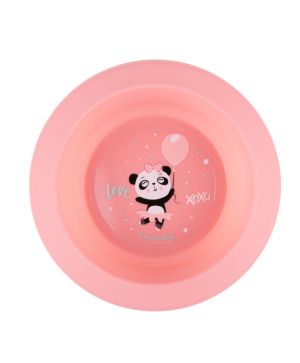 Комплект за хранене Canpol babies, EXOTIC ANIMALS, 2 части, розов