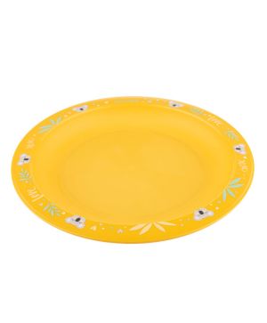 Комплект за хранене Canpol babies, EXOTIC ANIMALS, 2 части, жълт