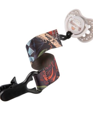 Клипс за залъгалка с лента LOVI, I Love