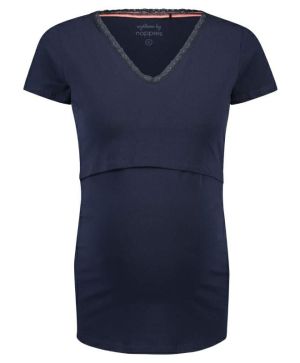 Топ за бременност и кърмене с къс ръкав Noppies, Floor