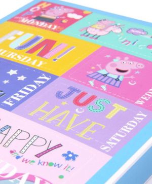 Комплект аксесоари Peppa Pig - Календар със 7 подаръка