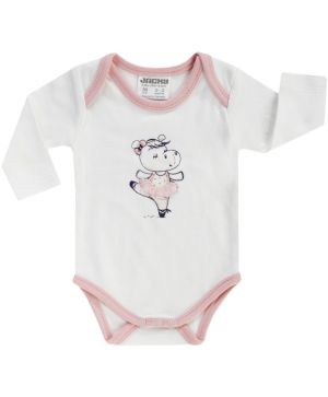 Боди с дълъг ръкав Jacky baby HIPPORINA