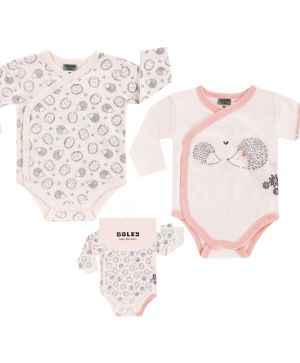 Боди с дълъг ръкав с прехлупване - 2 бр. Jacky, Boley