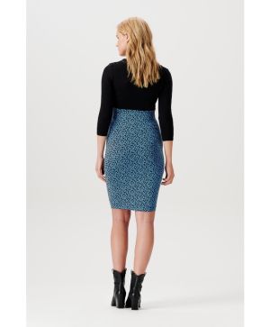 Рокля за бременни с дълъг ръкав Noppies, Olney