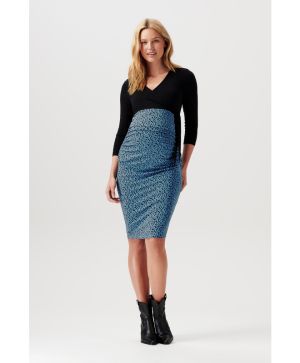 Рокля за бременни с дълъг ръкав Noppies, Olney