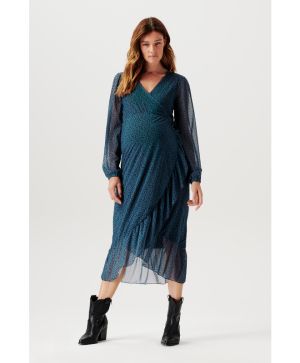 Рокля за бременни с дълъг ръкав Noppies, Olathe