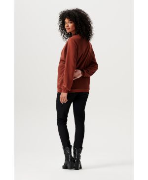 Пуловер за бременност и кърмене с дълъг ръкав Noppies, Ponca 