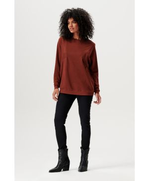 Пуловер за бременност и кърмене с дълъг ръкав Noppies, Ponca 