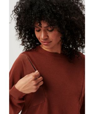 Пуловер за бременност и кърмене с дълъг ръкав Noppies, Ponca 