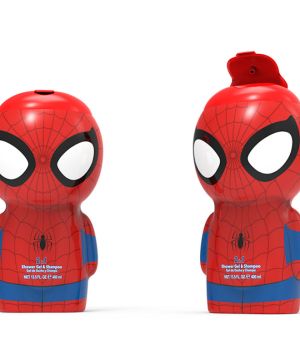 Душ гел и шампоан 2в1 2D Spiderman, 400мл.