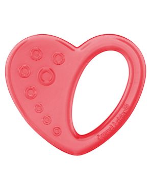 Водна чесалка Canpol babies, HEART, червена