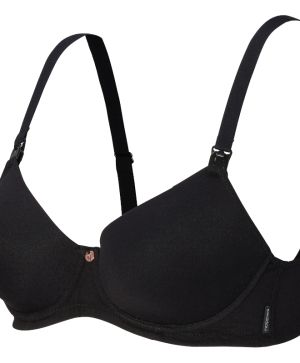 Сутиен за бременност и кърмене Noppies, Honolulu, черен