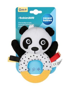 Играчка с дрънкалка и чесалка Canpol babies, BabiesBoo