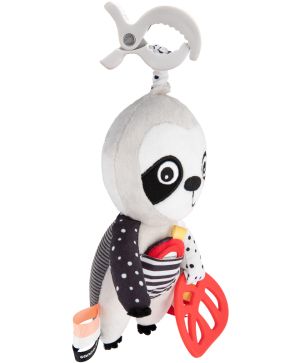 Мека играчка с дрънкалка и клипс Canpol babies, BabiesBoo