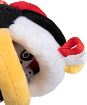 Сензорна мека топка с чесалка и свирка Canpol babies, BabiesBoo