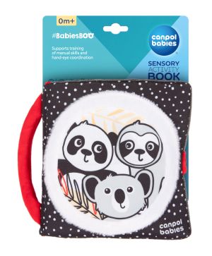 Сензорна мека книжка-игра Canpol babies, BabiesBoo