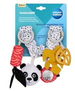Сензорна мека играчка за количка Canpol babies, BabiesBoo