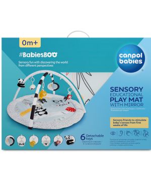 Сензорно килимче с активна гимнастика Canpol babies, BabiesBoo