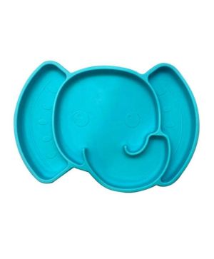 Силиконова чиния с разделения- слон Kids Licensing
