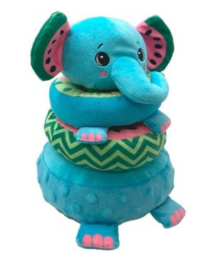 Мека играчка с рингове Kids Licensing- слон