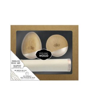 Дървен комплект за коса Elite