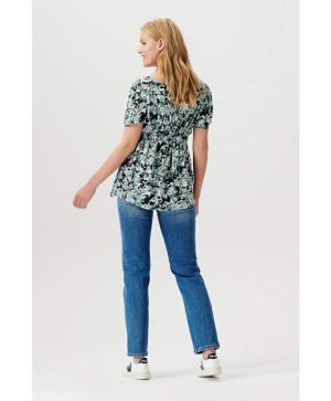 Прави дънки за бременни Noppies, Oaks - Vintage Blue