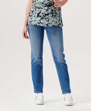 Прави дънки за бременни Noppies, Oaks - Vintage Blue