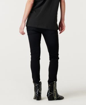Дънки за бременни Supermom, Austin - Black Denim, Skinny