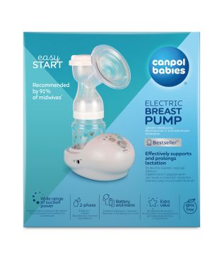 Електрическа помпа за кърма EASY START, Canpol babies