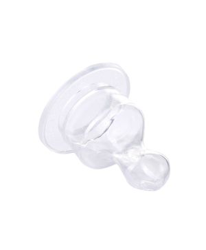 Антиколик силиконов анатомичен биберон Canpol babies, 3м+, slow