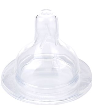 Антиколик силиконов биберон Canpol babies, Easy Start,  3м+, slow