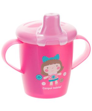 Чаша с твърд накрайник Canpol babies, Toys, 250 мл.,9м+