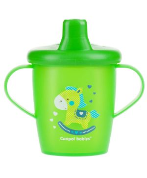 Чаша с твърд накрайник Canpol babies, Toys, 250 мл.,9м+