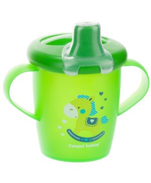 Чаша с твърд накрайник Canpol babies, Toys, 250 мл.,9м+