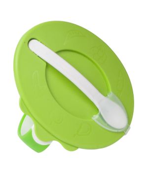 Купа за хранене с капаче и лъжица, Canpol babies, 9м+