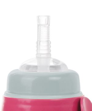 Преходна чаша със сламка Canpol babies, Racing, 350 мл.,12м+