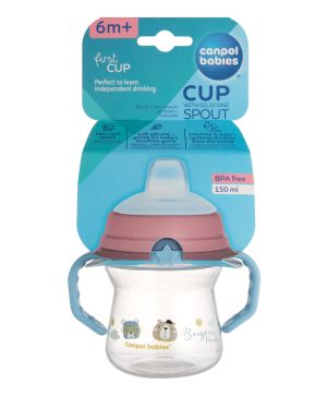 Чаша Canpol babies, BONJOUR PARIS, 150 мл., 6м+