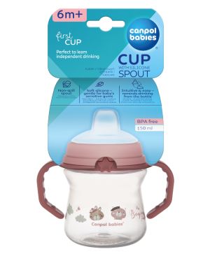 Чаша Canpol babies, BONJOUR PARIS, 150 мл., 6м+