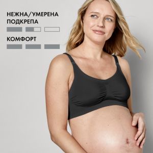 Сутиен за кърмене Medela, Keep Cool™, M, черен