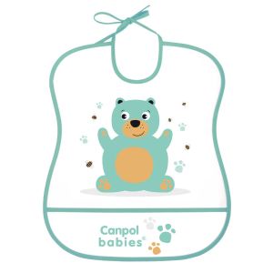 Лигавник с подложка Canpol babies, "Cute Animals", мече