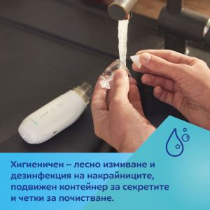 Електронен аспиратор за нос Canpol babies, Easy&Natural