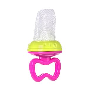 Мрежа за плодове с дръжка, Canpol babies, 6м+, розова