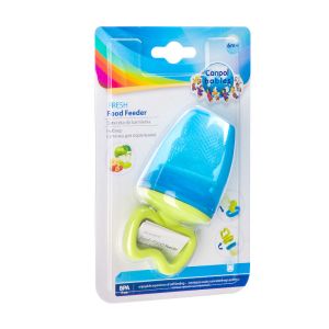 Мрежа за плодове с дръжка, Canpol babies, 6м+, зелена