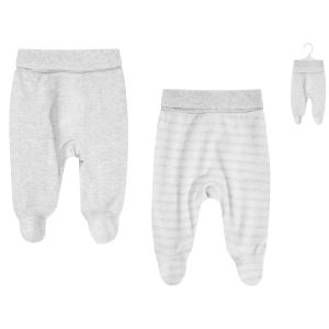 Ританки - 2бр. Jacky baby, Boley, MULTIPACKS UNISEX- сив меланж