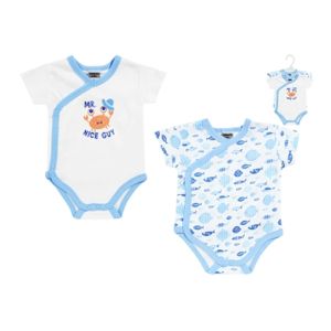 Боди с къс ръкав с прехлупване - 2бр. Jacky, Boley