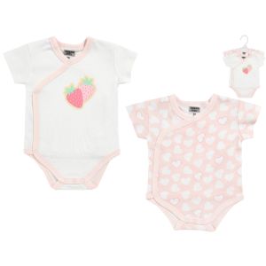 Боди с къс ръкав с прехлупване - 2бр. Jacky, Boley