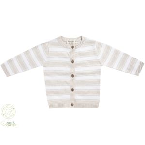 Плетена жилетка Jacky baby,  LITTLE LION (органичен памук)