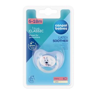 Каучукова залъгалка-черешка Canpol babies, Animals, 6-18м