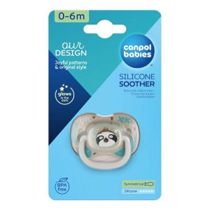 Симетрична залъгалка Canpol babies, EXOTIC, 0-6м.